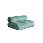Aksamitna Sofa Seledynowa