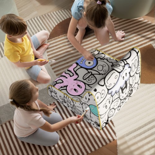 Dzieci kolorujące Miękka Sofa Graffiti dla Dzieci