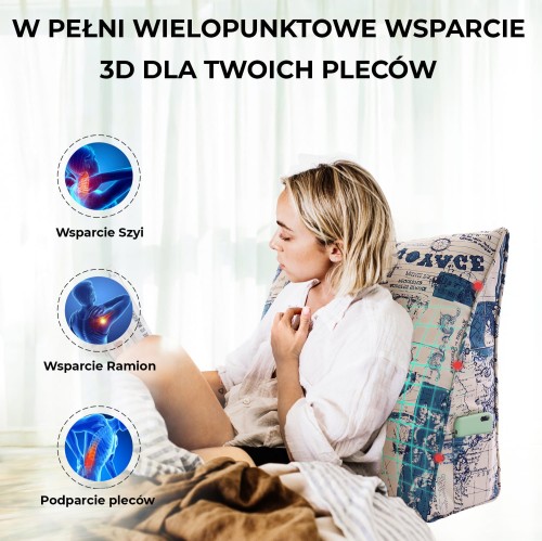 Poduszka Wspierająca Wzór Żeglarski , rodzaje podparcia