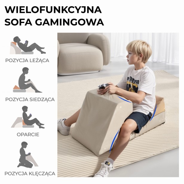 Wielofunkcyjna Sofa Gamingowa, rodzaje pozycji do użytkowania