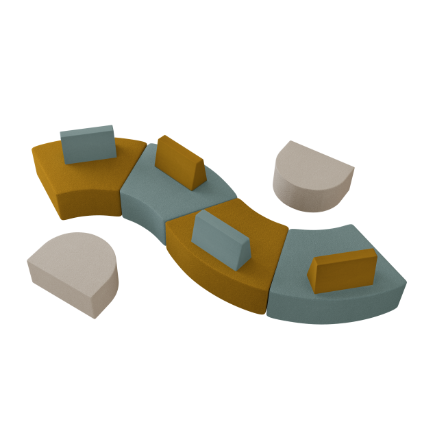 Designerskie Pufy Modułowe