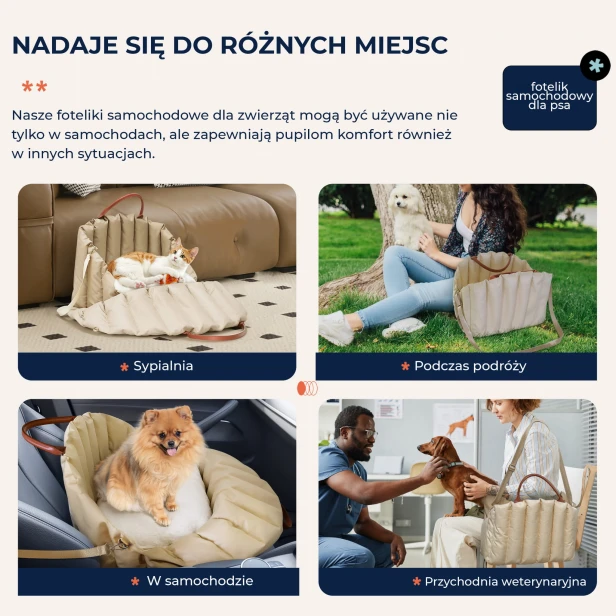 Luksusowa Torba dla Zwierząt, sposoby użytkowania.