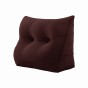 Trójkątna Poduszka Velvet Czekoladowa