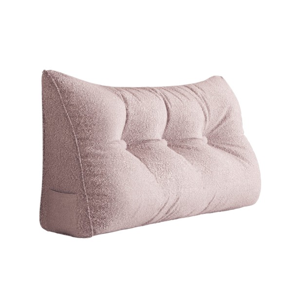 Trójkątna Poduszka Pluszowa Różowa