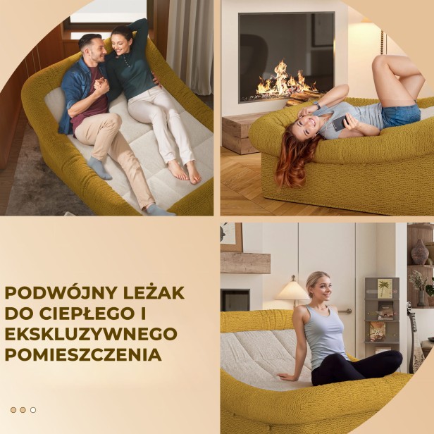 Aksamitna Leżanka Duo, możliwości wykorzystania.