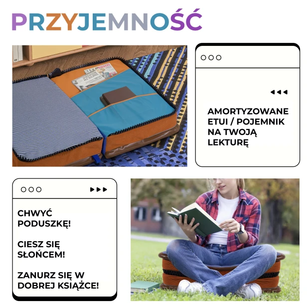 Siedzisko Książka, pozytywne aspekty korzystania