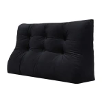 Czarna Poduszka Velvet