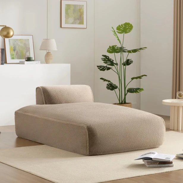 Sofa Modułowa CloudForm - Khaki. Aranżacja w salonie.